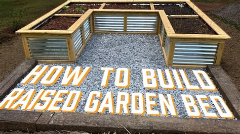 Diy Raised Garden Beds Corrugated Metal