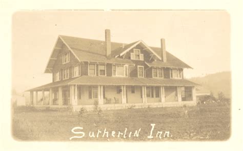 Old photos of architecture: Sutherlin Inn in Sutherlin Oregon