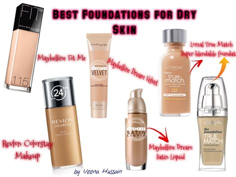 Best Drugstore Foundations for Dry skin- Tips to a Flawless Look ...