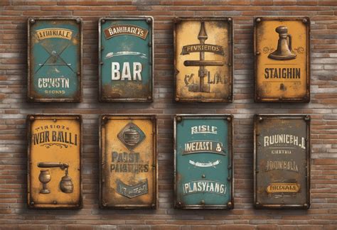 Metal Bar Signs: Enhancing Your Space with Vintage Flair - Sign Customiser