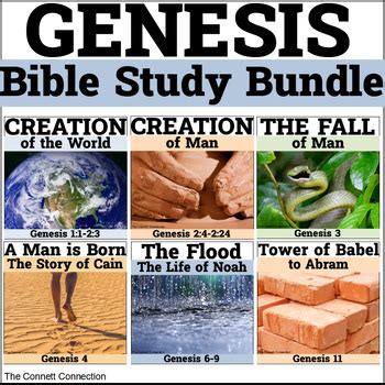 The Themes of Genesis Bible Study Bundle by The Connett Connection