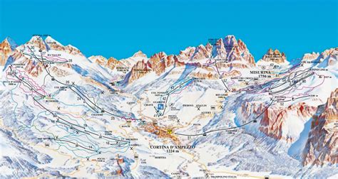 Cortina d’Ampezzo Ski Map - skiflicks.com