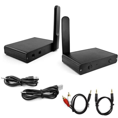 200M 2.4GHz Digital Wireless Stereo Audio Transmitter Receiver 2.4G ...