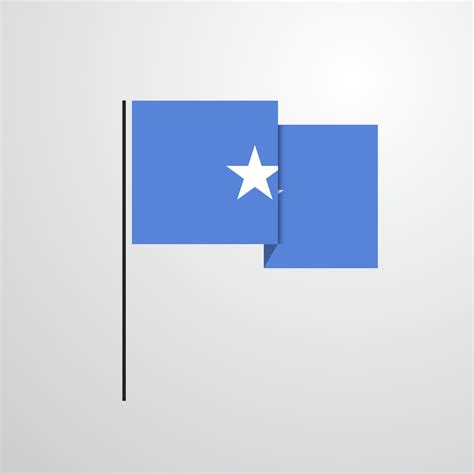 Somalia waving Flag design vector 14120836 Vector Art at Vecteezy