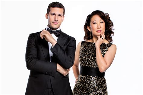 Andy Samberg and Sandra Oh’s Golden Globes Promos Show How to Host ...