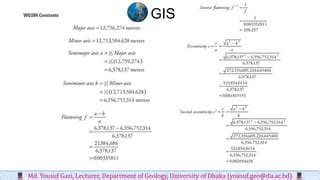 Basics of geodesy | PPT