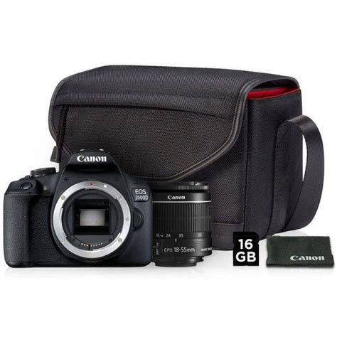 Canon EOS 2000D Digital Camera Starter Kit - Camera Warehouse