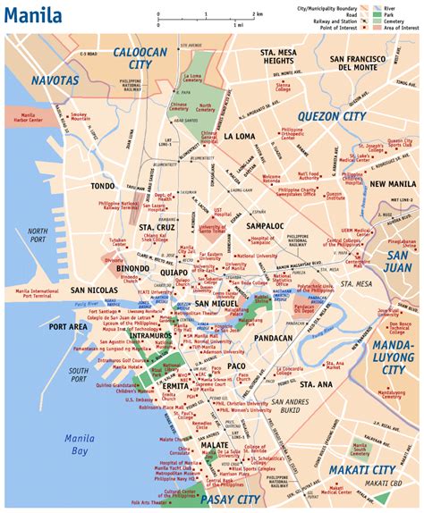 Maps: Street Map Manila