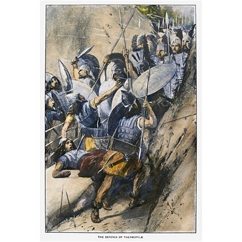 Buy Battle Of Thermopylae. /Nthe Greek Defense At The Pass Of ...