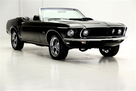 1969 Ford Mustang Convertible Triple black 302 Auto