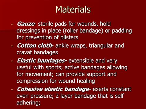 PPT - Chapter 8: Bandaging and Taping PowerPoint Presentation, free ...