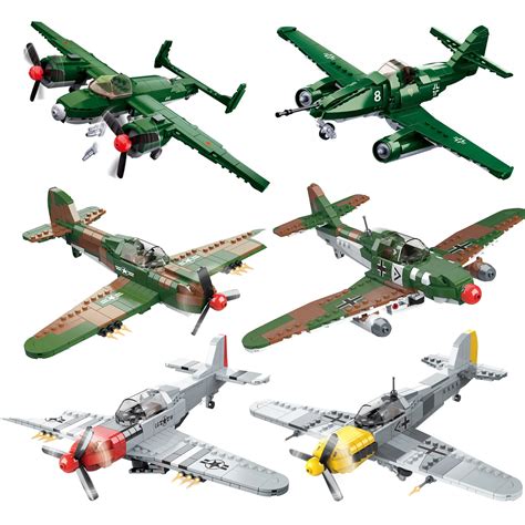 WWII Planes (P-51 Mustang And Douglas C-47 Skytrain) R/lego, 41% OFF