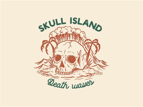 Skull Island by Anette Sommerseth on Dribbble