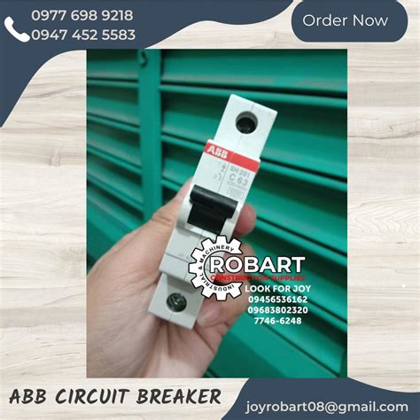 ABB CIRCUIT BREAKER, Commercial & Industrial, Construction & Building ...