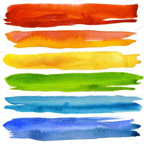 watercolor brush strokes | High-Quality Abstract Stock Photos ...