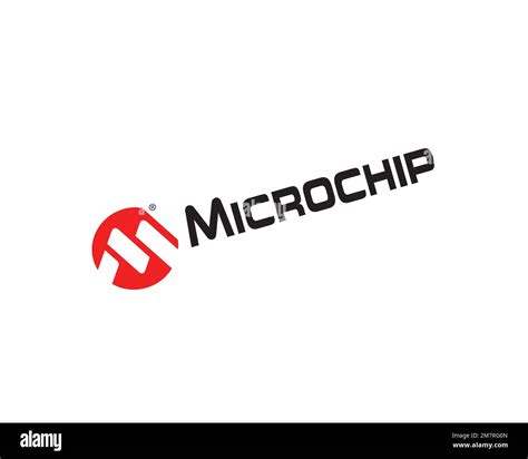 Microchip Technology, Rotated Logo, White Background Stock Photo - Alamy