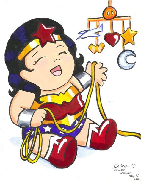 Baby Wonder Woman by ChibiCelina on DeviantArt