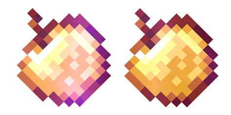 Minecraft Enchanted Golden Apple Animated Cursor - Sweezy Cursors