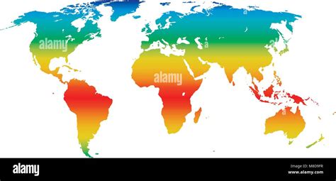 vector climate world map Stock Vector Image & Art - Alamy