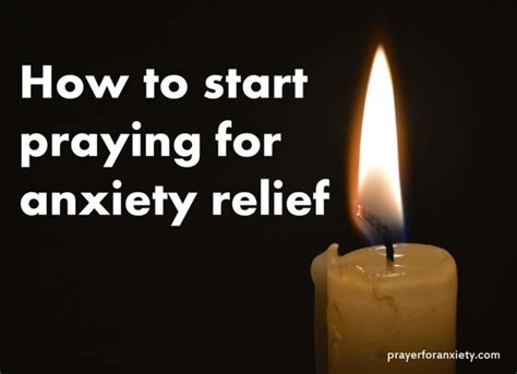 Prayer for anxiety relief | Prayer For Anxiety