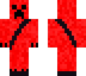 Red Creeper | Minecraft Skin