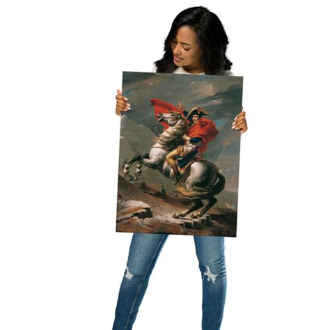 Poster - Napoleon Crossing the Alps (Vienna Edition) | Napoleon Store