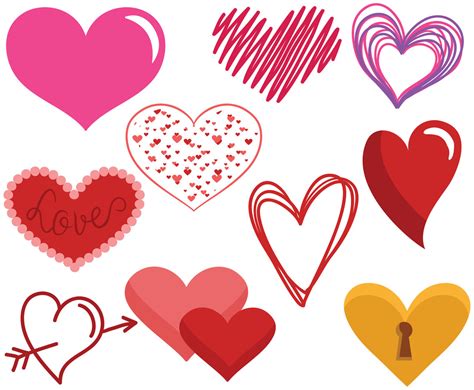 Free Hearts Vectors Vector Art & Graphics | freevector.com