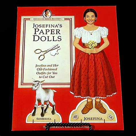 Doll: *American Girls Paper Doll, Josefina Set - Reuzeit Emporium