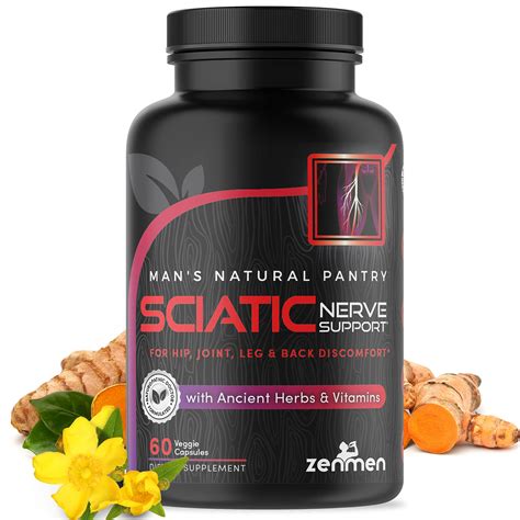 Buy Sciatica Pain Supplement - Support Lower Back Pain , Sciatic Nerve ...