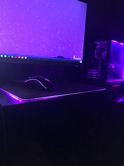 PC Setup all purple – Vaginal Vaporwave Vigilantes