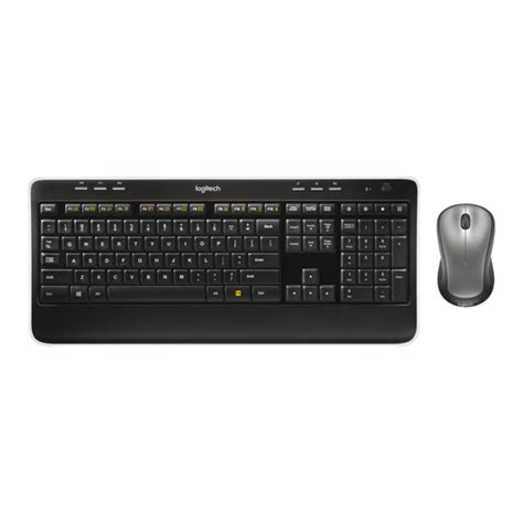 LOGITECH MK520 GETTING STARTED MANUAL Pdf Download | ManualsLib