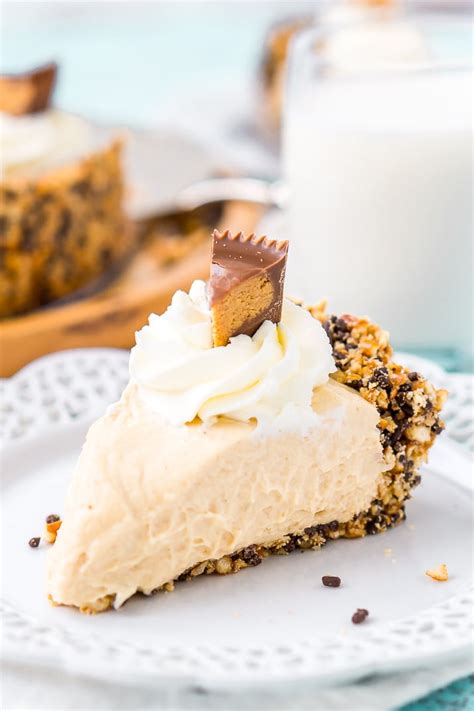 Peanut Butter Pie No Bake Recipe | Sugar and Soul