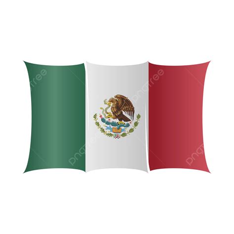 Mexico Flag Vector, Mexico, Flag, Mexican Flag PNG and Vector with ...