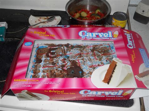 carvel ice cream cake flavors