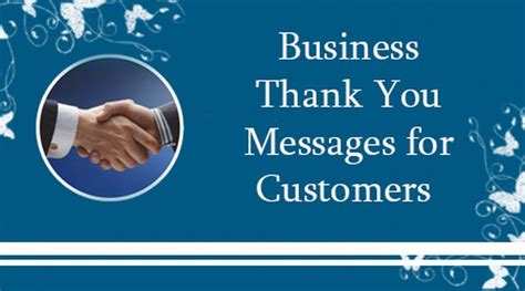 Business Thank You Messages for Customers