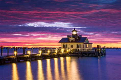 North Carolina Outer Banks Lighthouse Sunrise Manteo NC | Outer banks ...