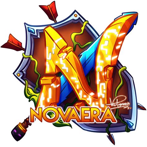 NovaEra - Minecraft Logo Server by VicTycoon on DeviantArt