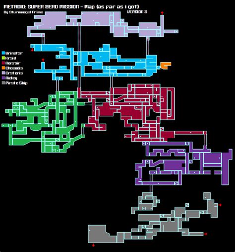 Metroid Zero Mission Chozodia Map - Maping Resources