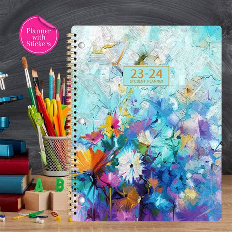 Student Planner School Planner 2023-2024 From Aug. 2023 Jun. - Etsy