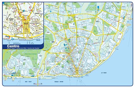 Lisbon Maps - The tourist maps of Lisbon to plan your trip