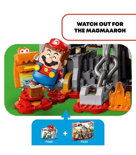 LEGO® Super Mario Dry Bowser Castle Battle Expansion Set 71423 | Target ...