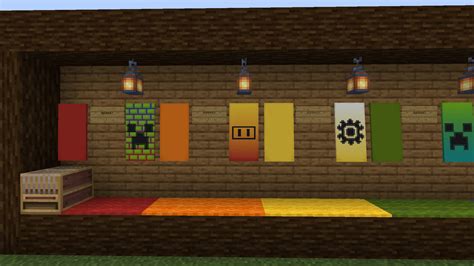 Decorating Banner's of every Color : r/Minecraft