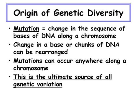 PPT - Genetic Diversity PowerPoint Presentation, free download - ID:611552