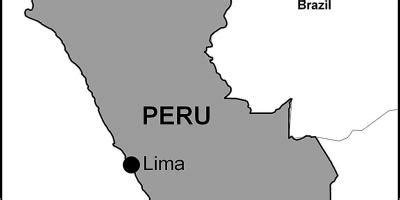 Iquitos Peru map - Map of iquitos Peru (South America - Americas)