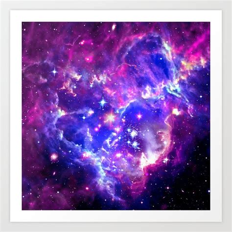 Galaxy. Art Print by Matt Borchert | Society6