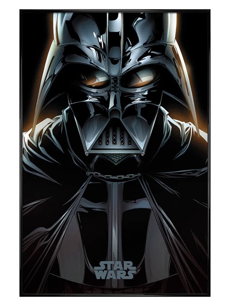 Star Wars Vader Comic Poster