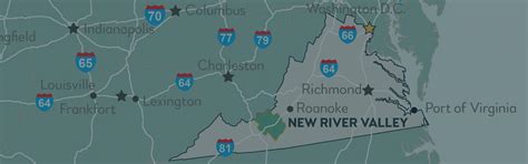 Regional Maps | Virginia's New River Valley