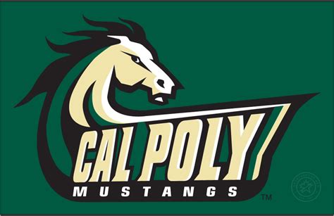 Cal Poly Mustangs Logo - Primary Dark Logo - NCAA Division I (a-c ...