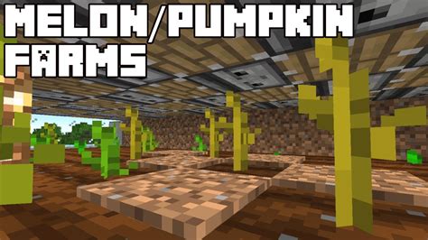 Minecraft Melon Farm Tutorial