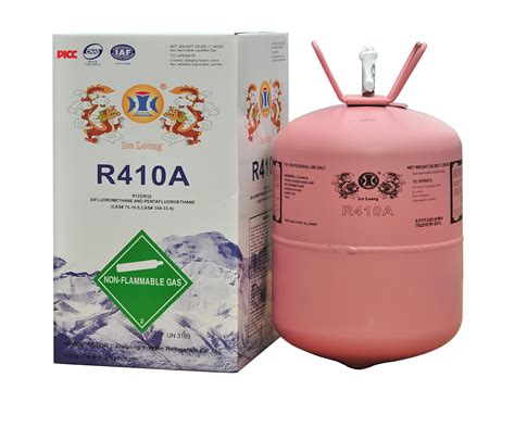 Refrigerant gas cooling gas R410A